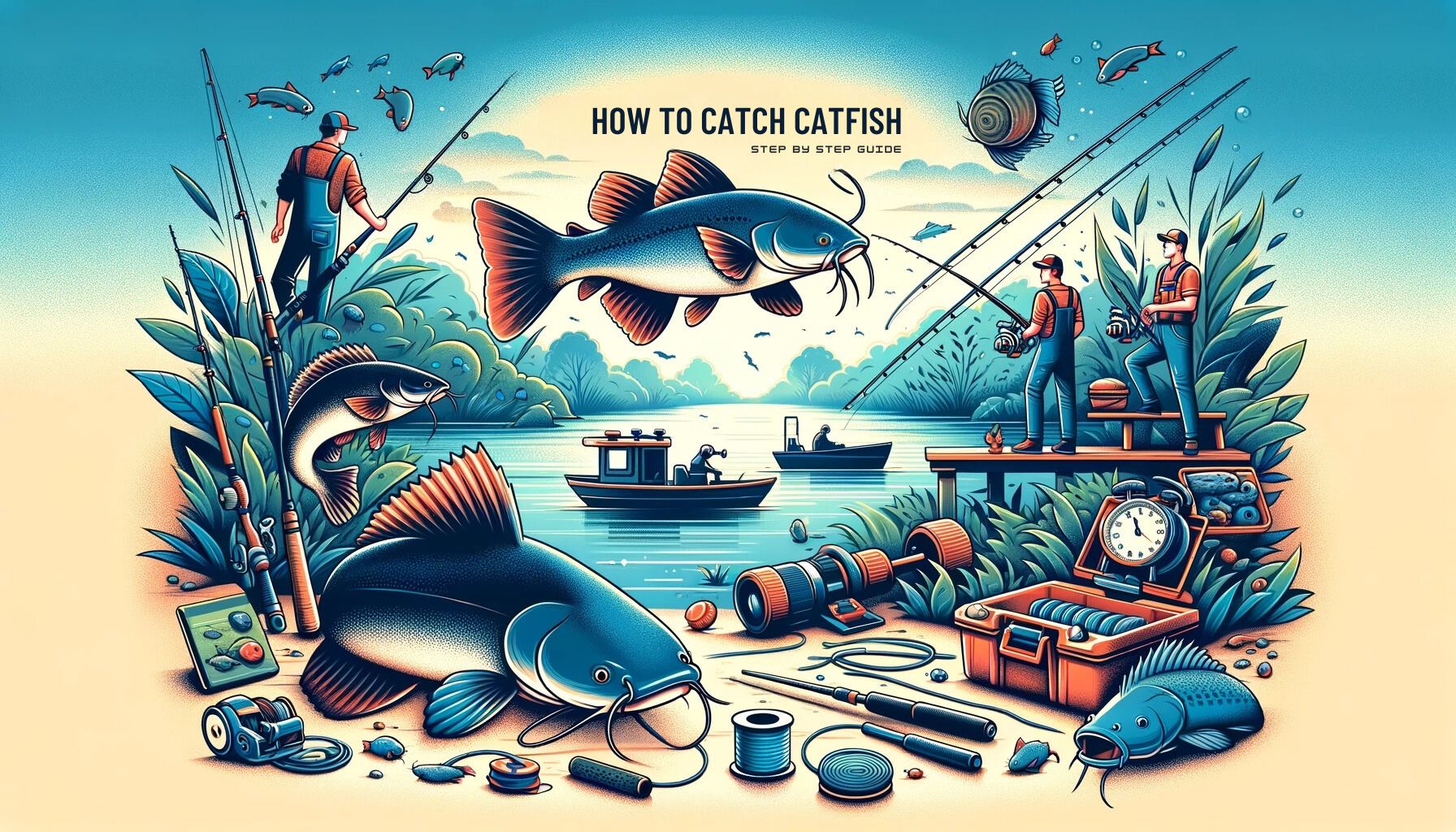 How To Catch Catfish Step By Step Guide J H Tackle HOW TO CATCH CATFISH STEP BY STEP GUIDE