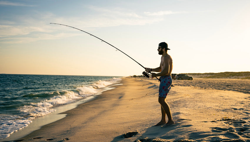 beach fishing poles Beachwalker Surf Rod Combo / 10' Toadfish designers built these rods from the blank up with a custom Toadfish reel seat Rod Rental | Lollipop Inc.