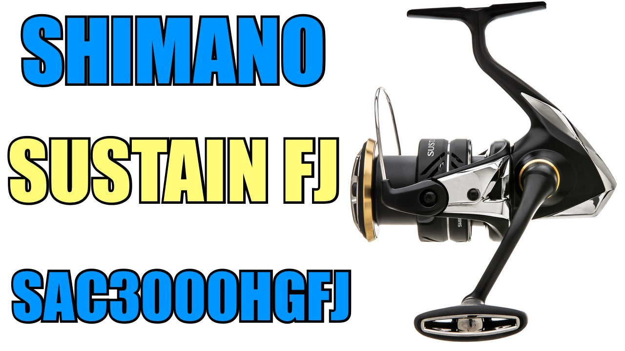 Shimano SAC3000HGFJ Sustain FJ Spinning Reel Review