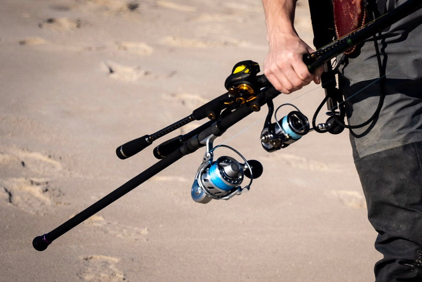 Surfcasting Gear Van Staal Reel Dark Matter Rod, , ,