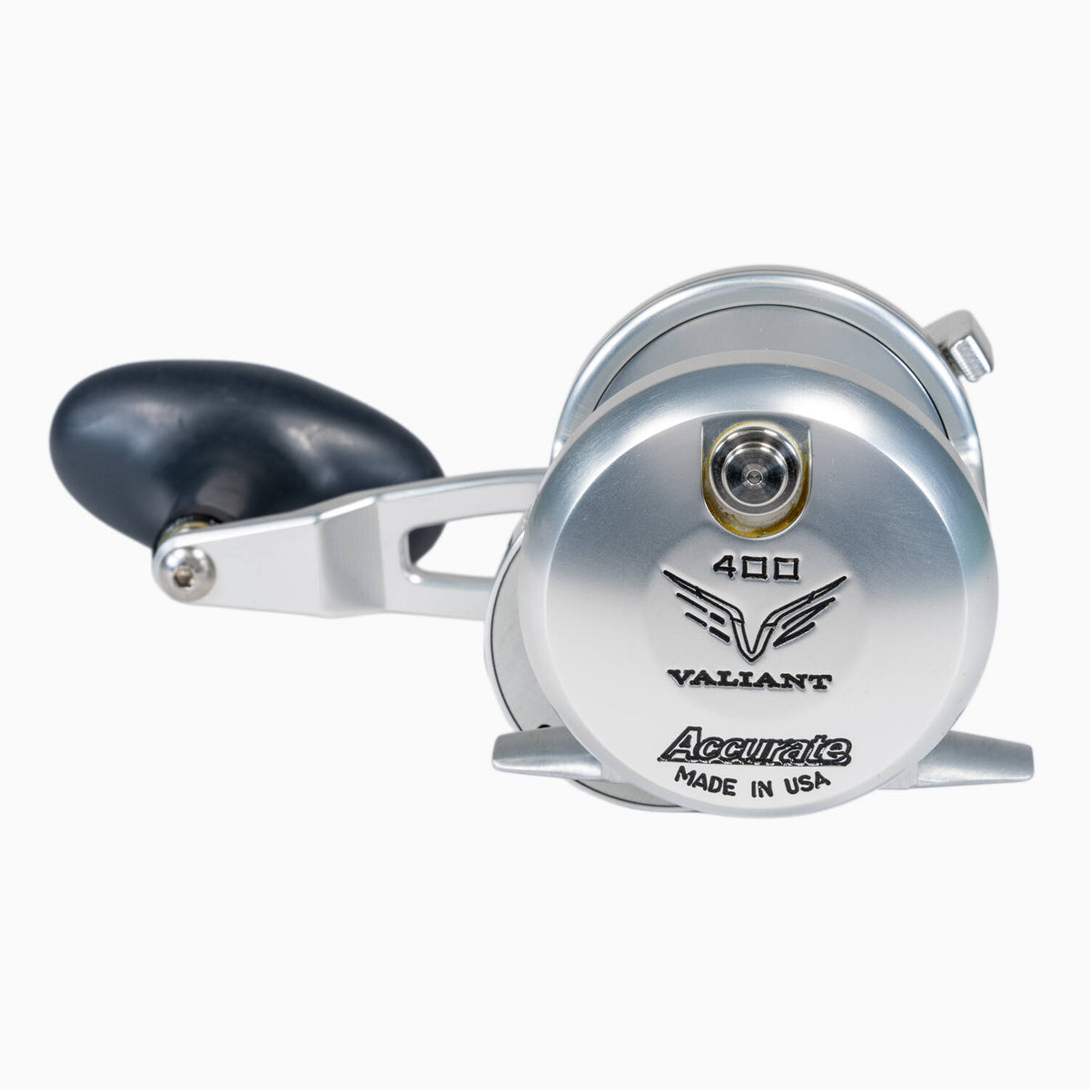 Accurate Boss Valiant II 400 2-Speed Lever Drag Reel Sideplate