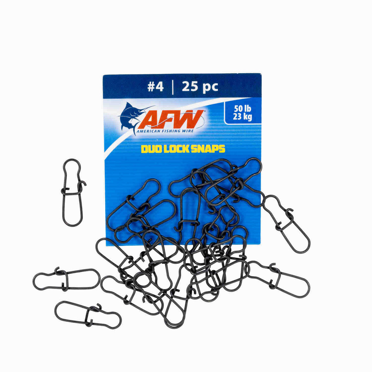 American Fishing Wire Duo Lock Snaps #4