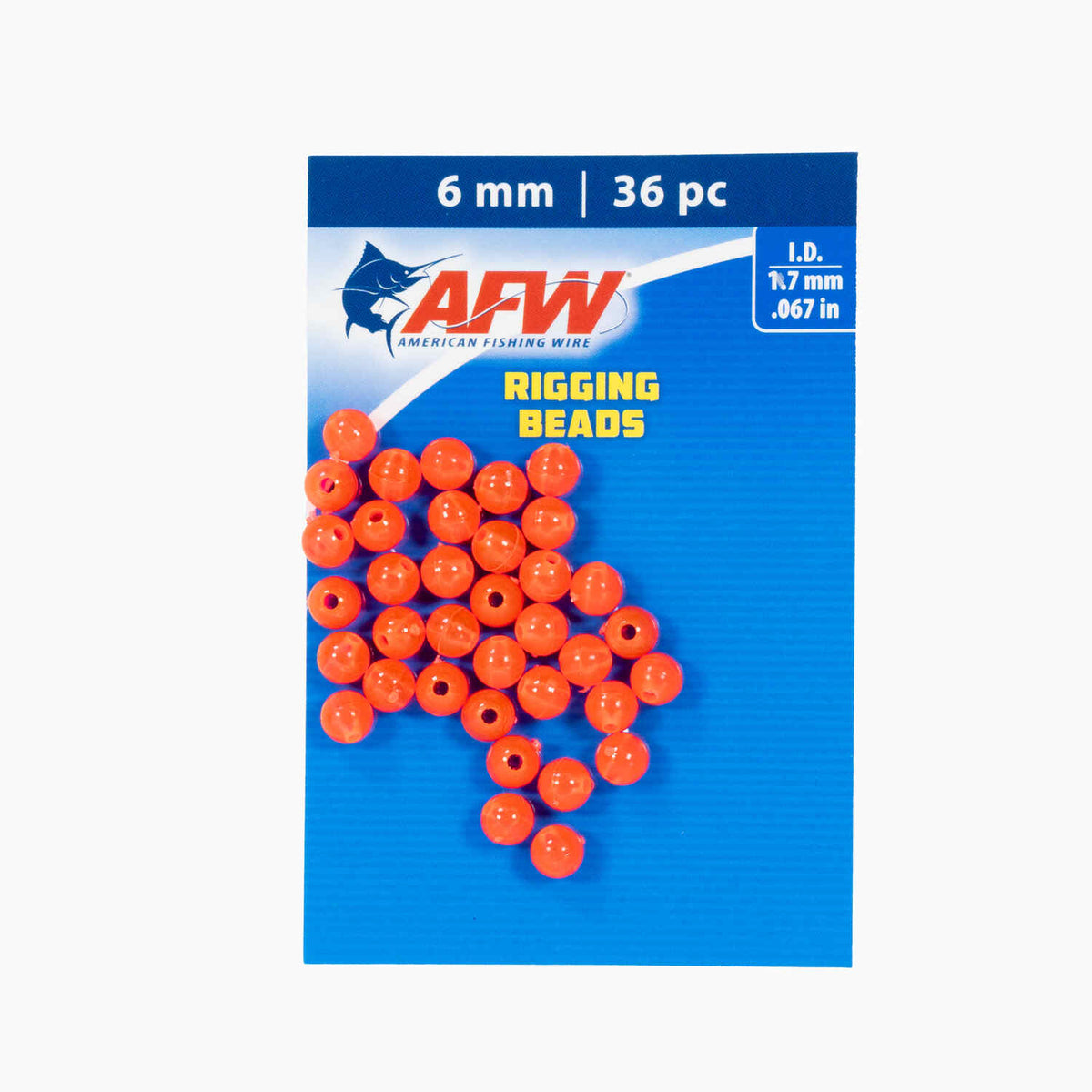 American Fishing Wire Rigging Beads 6mm