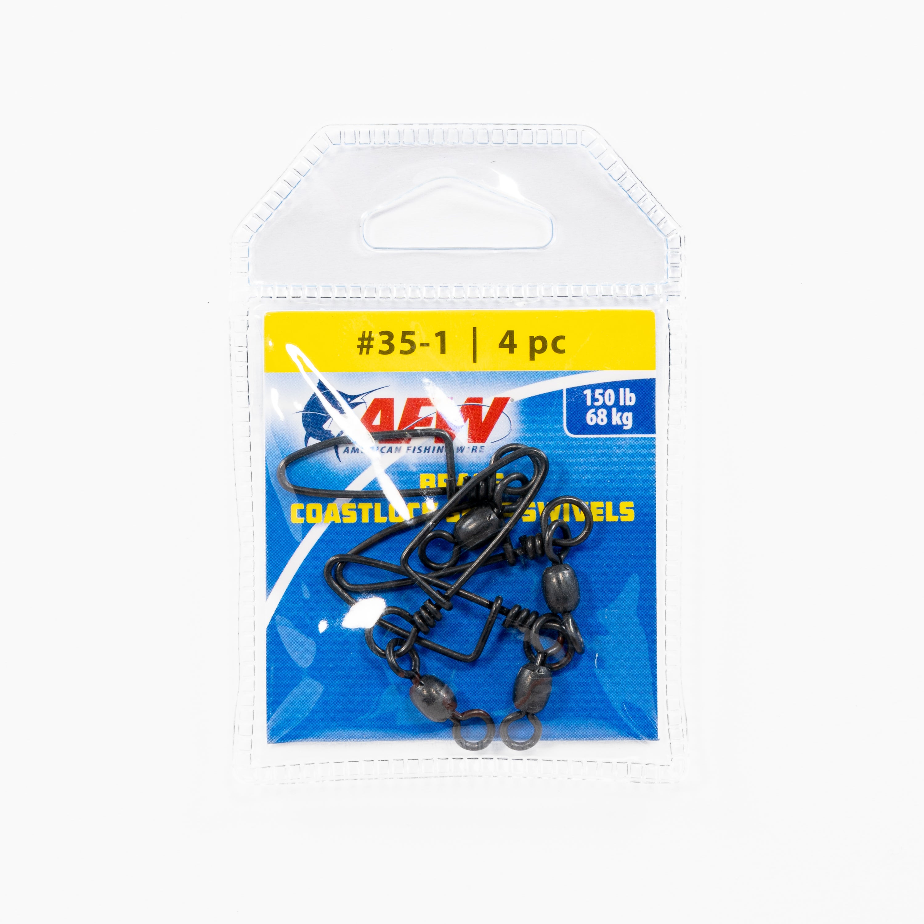 American Fishing Wire Brass Coastlock Snap Swivels