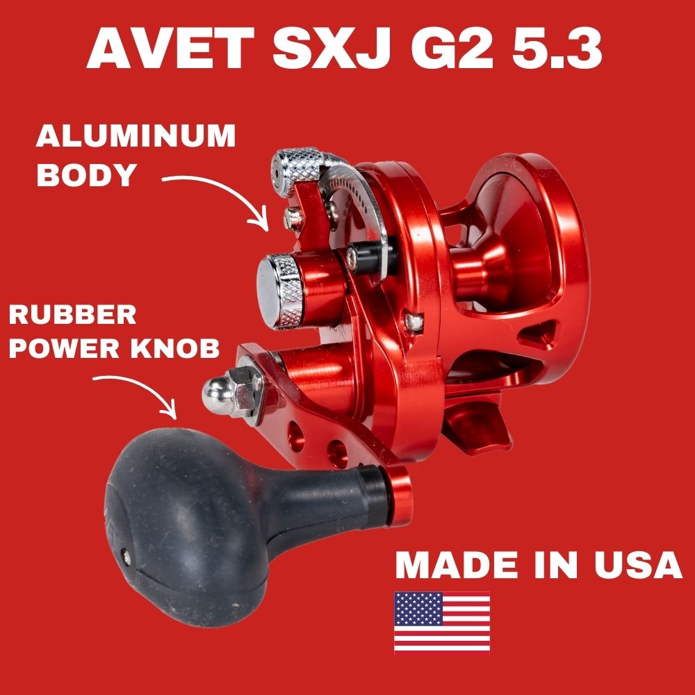 Avet SXJ G2 5.3 Lever Drag Reels – J&H Tackle