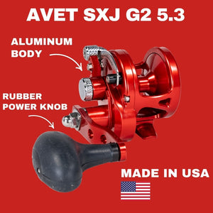 Avet SXJ G2 5.3 Lever Drag Reels