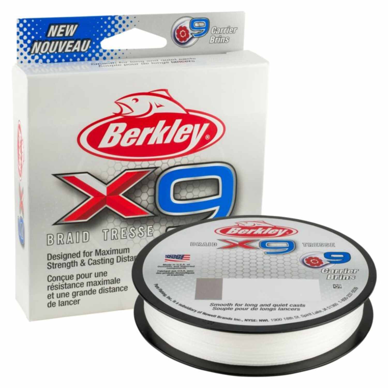 berkley fish skinner Berkley x9 Braid Crystal / 15lb