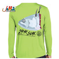 Bunker-Chunk-Performance-Shirt-Mockup-Rear-Lime_1