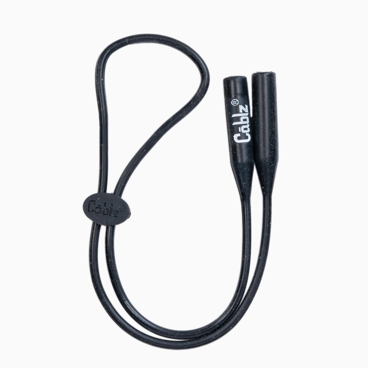 CABLZ ADJUSTABLE SILICONE EYEWEAR RETAINER Black