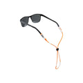 Cablz_Adjustable_Silicone_Eyewear_Retainers_Orange_White_Swirl
