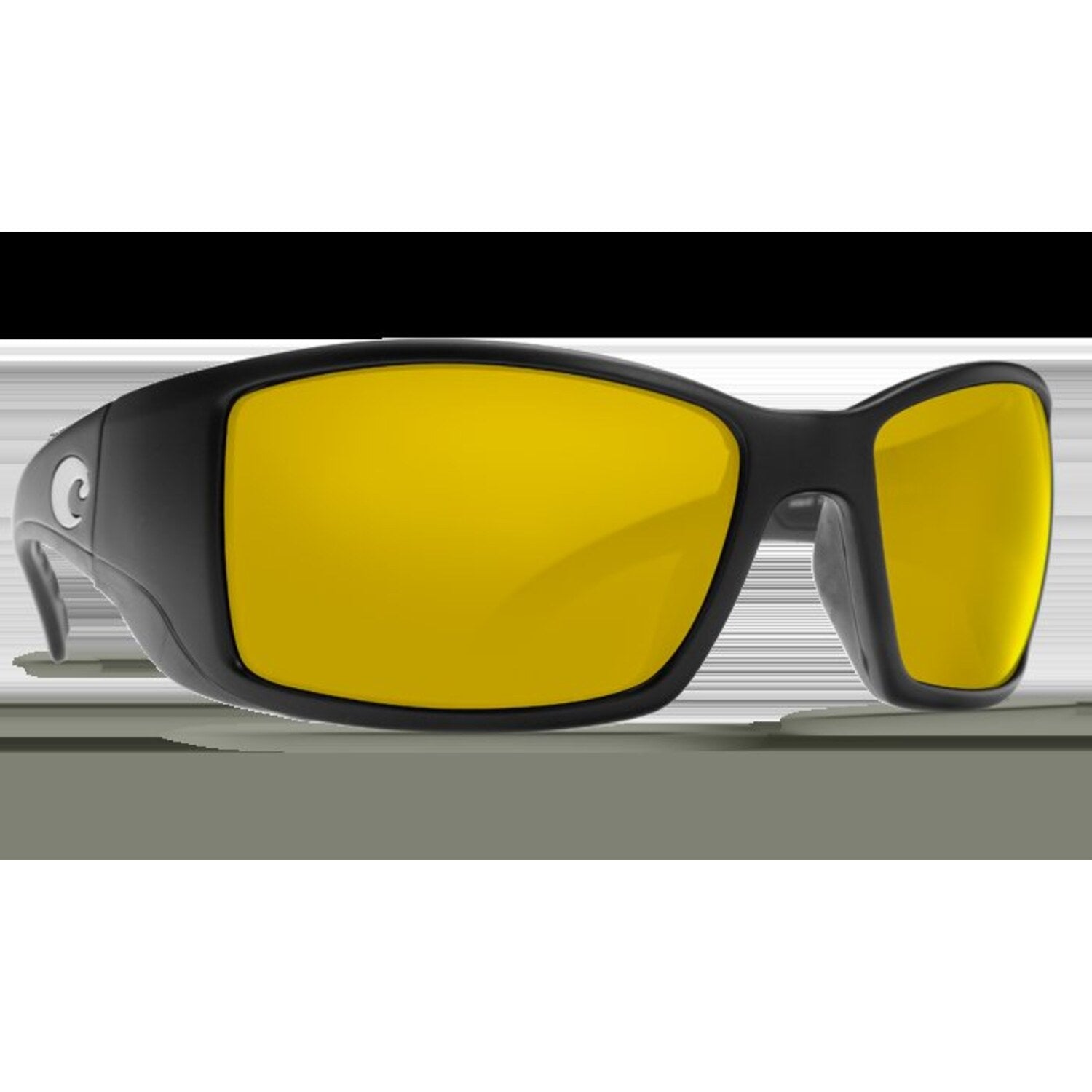 Costa Translucent Yellow Frame Sunglasses with Dark Lenses Costa Tailfin M (60-17) with Sunrise Silver Mirror lenses  main image 2