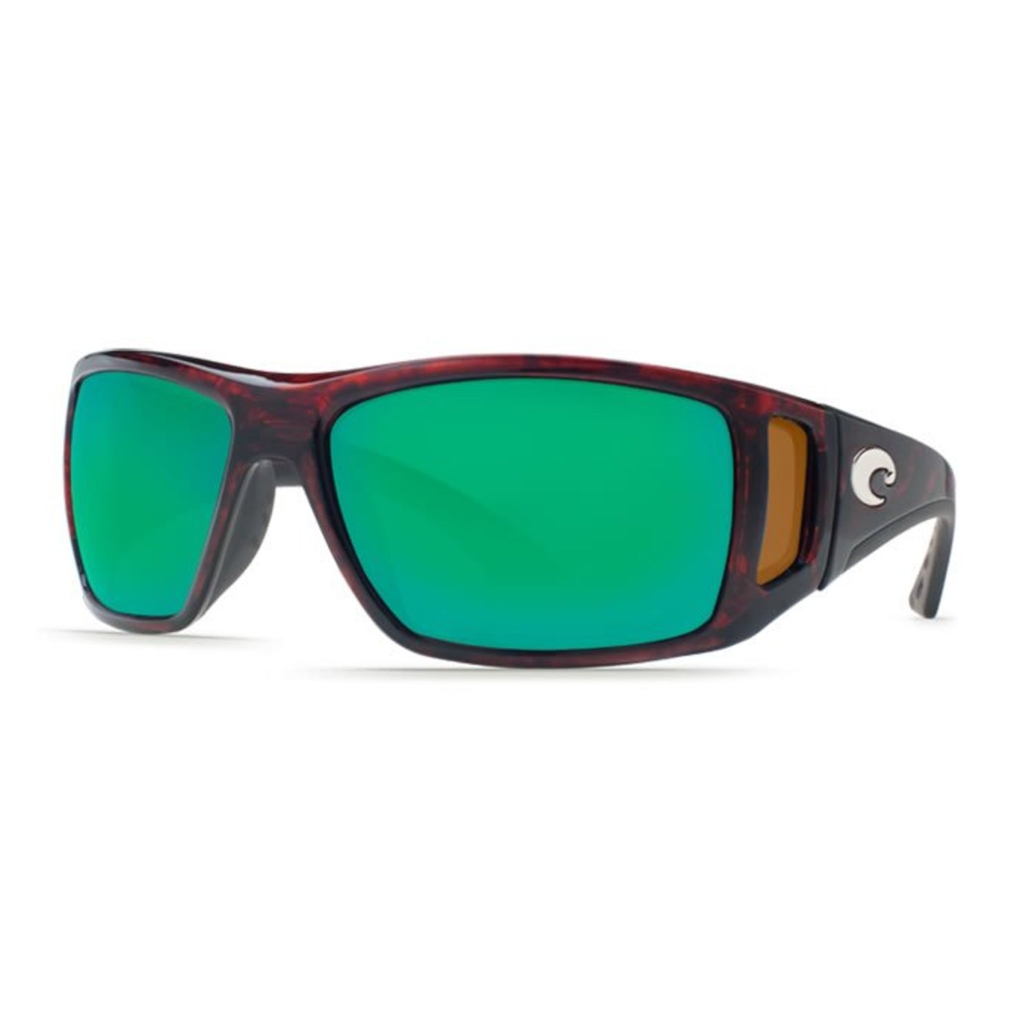 Nuovo Costa Del Mar Blk 181 Obmp Bloke Sole Nero/Tartaruga Blu Specchio - Foto 4