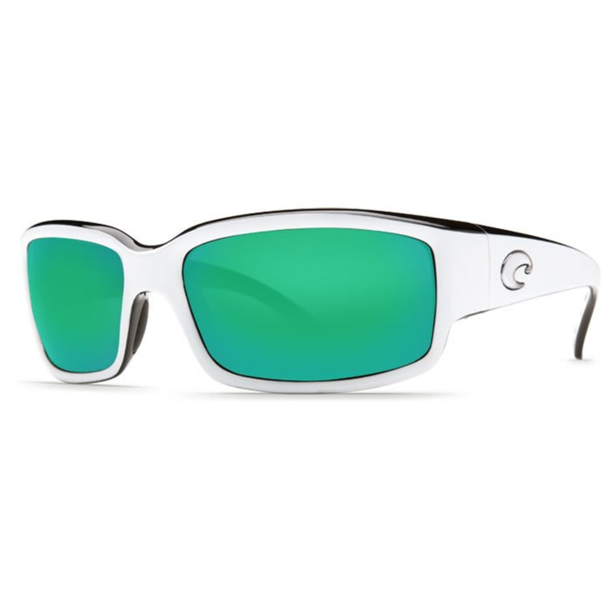 Costa-Del-Mar-Caballito-580G-Polarized-Sunglasses-White-Black-Frame-and-Green-Mirror-Lens_1