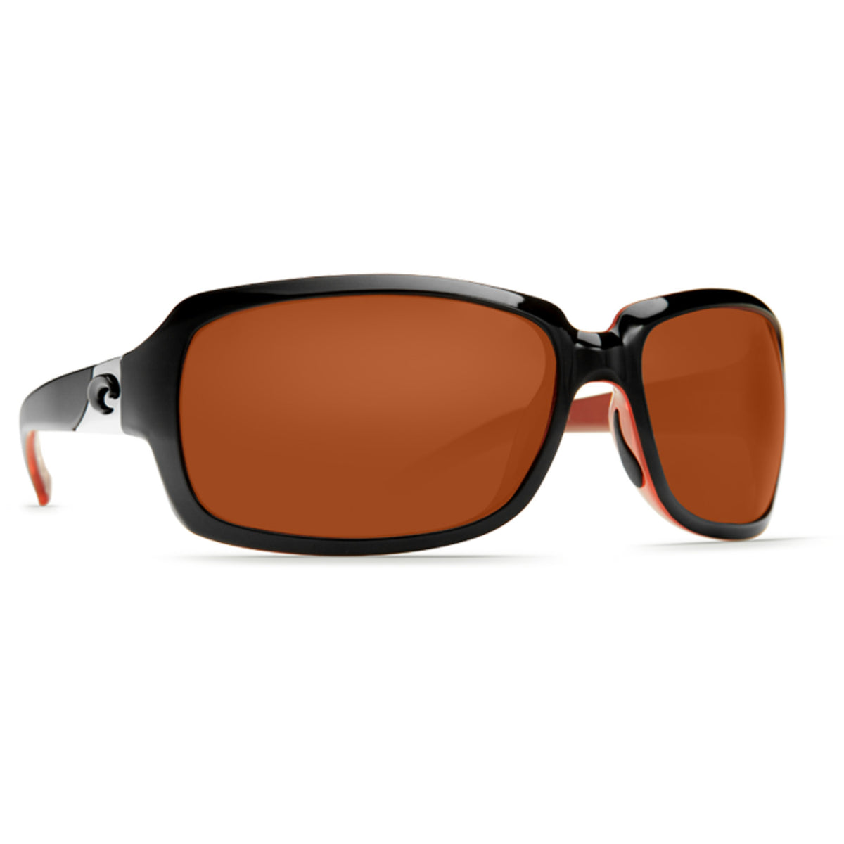 Costa-Del-Mar-Isabela-580P-Polarized-Sunglasses-Black-Coral-Frame-Angle