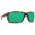 Costa-Del-Mar-Reefton-580G-Polarized-Sunglasses-Matte-Retro-Tortoise-Frame-and-Green-Mirror-Lens_1