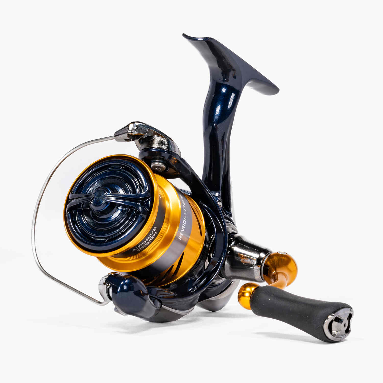 daiwa 1000 spinning reel Color:Blue with White stitch Berkley Choppo Fishing Lure tool tougher reel designs utilizing