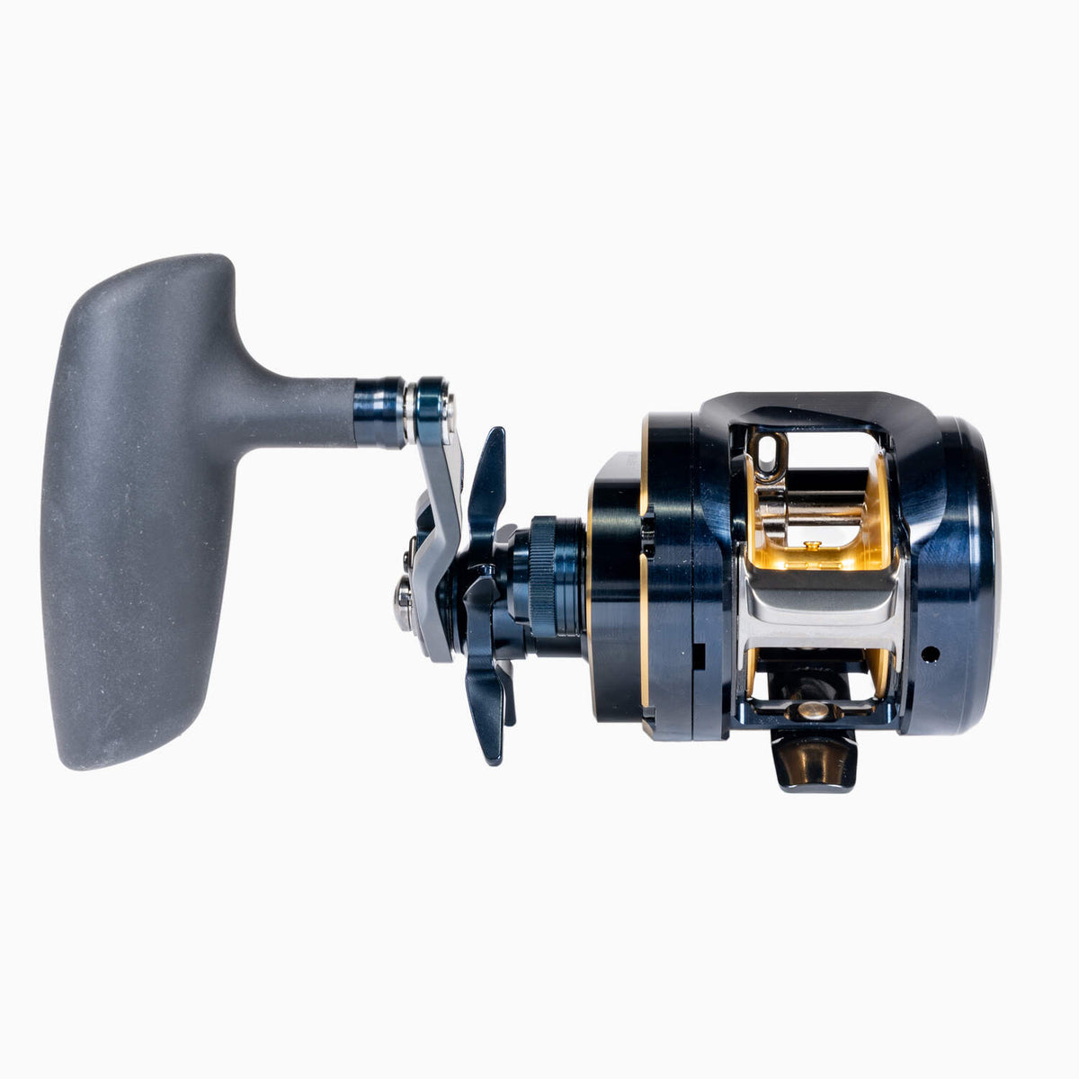 Daiwa Saltiga 300 Lefty Star Drag Reel Top
