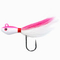 Dark Matter John Skinner Swing Hook Fluke Bucktails Pink White