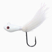Dark Matter John Skinner Swing Hook Fluke Bucktails White