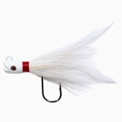 Dark Matter John Skinner Swing Hook Striped Bass Bucktails White