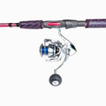 Striped Bass Casting and Jigging Combo – Most Popular - 7'0" Spinning Pink 2