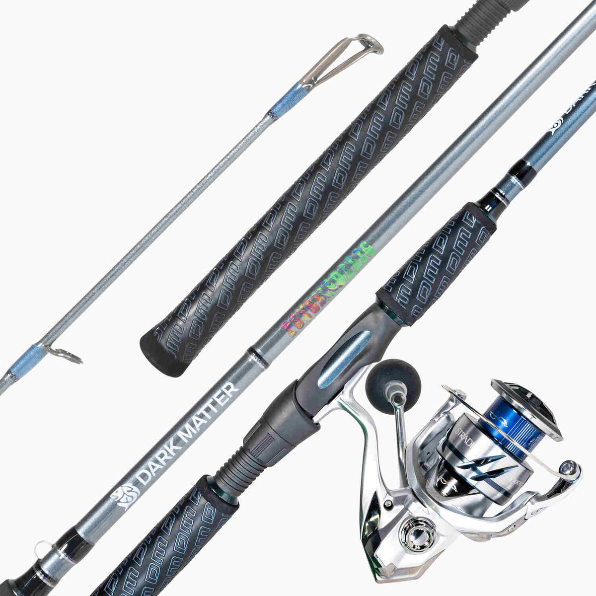 Striped Bass Casting and Jigging Combo – Most Popular - 7'0" Spinning Gunmetal