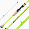 Dark Matter SPS Bass Casting Rods Avocado