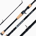 Dark Matter SPS Bass Casting Rods Black