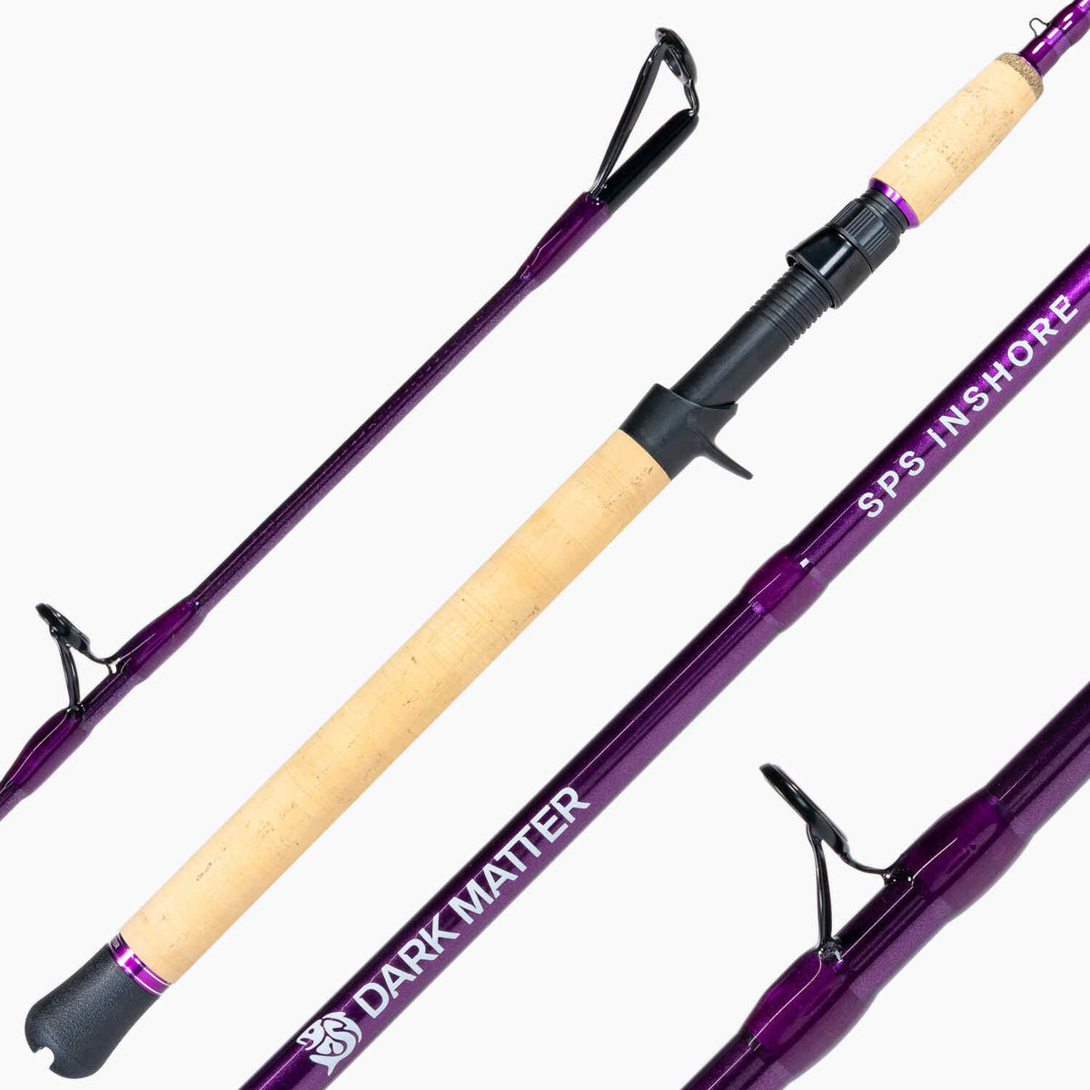Dark Matter SPS Inshore Casting Rods Purple