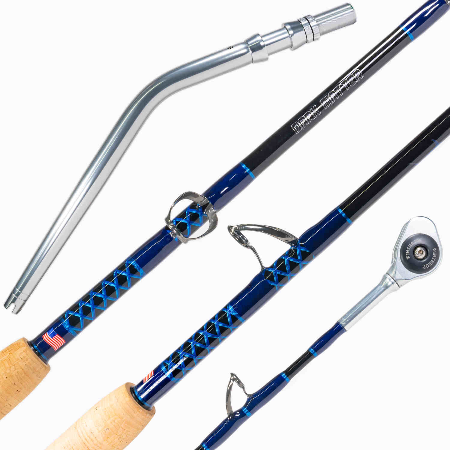 Dark Matter Custom Deep Drop Swordfish Rods Blue Fade Dark Matter Custom Deep Drop Swordfish Rods Blue Fade