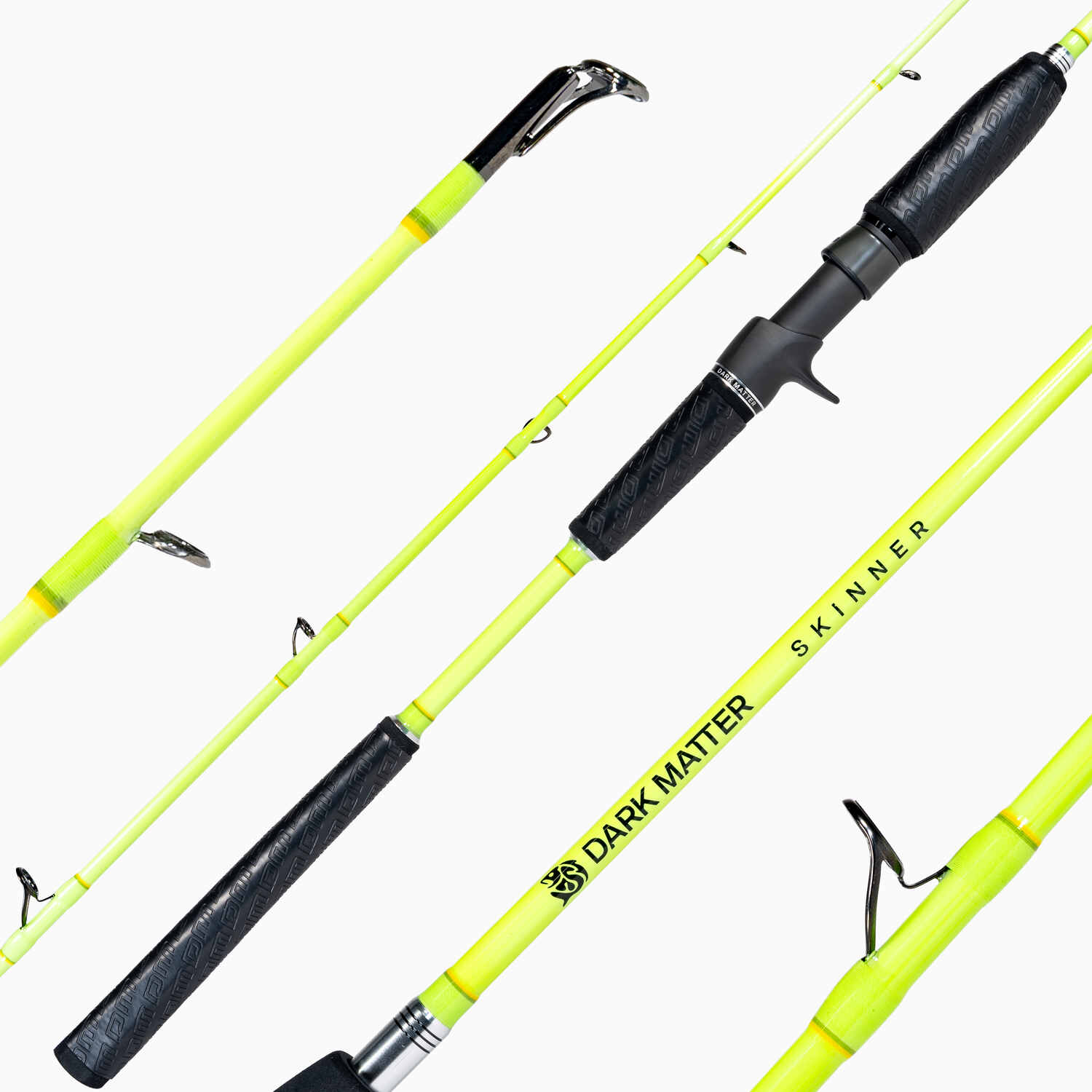 Dark Matter John Skinner Jig and Bounce Casting Rods 6'6" MH Bay Avocado