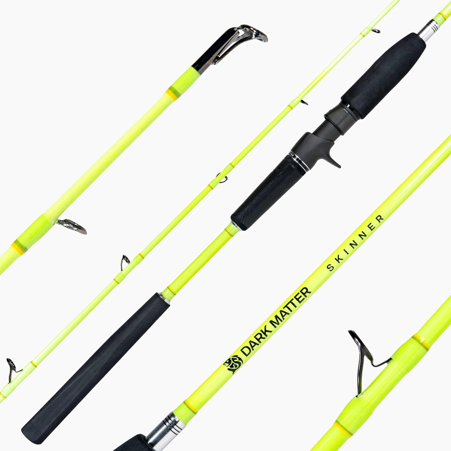 Dark Matter John Skinner Jig and Bounce Casting Rods 6'8" H Ocean Avocado