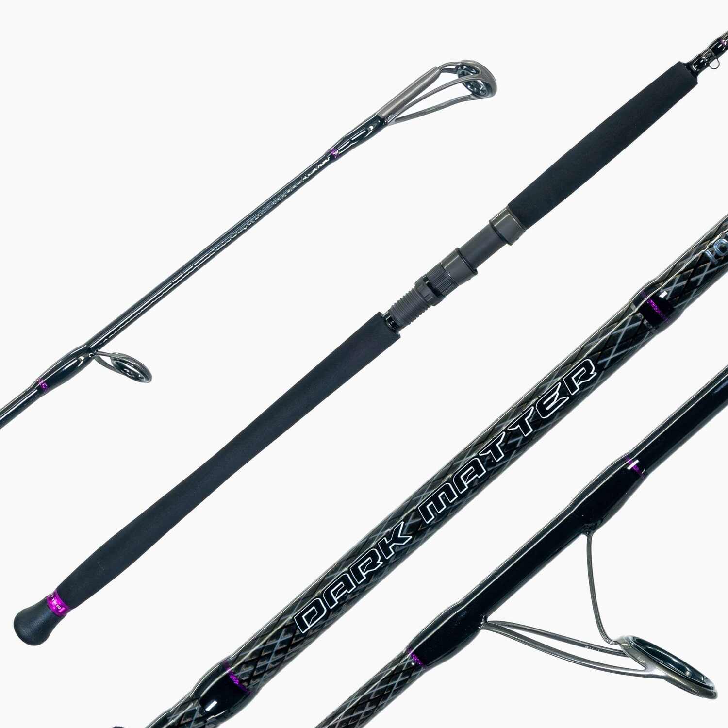 dark matter fishing pole Fishaholic Inshore Spinning FIS70HF / Avocado Green virtually eliminating tangles for smooth and accurate casting Dark Matter IO Spinning Rods