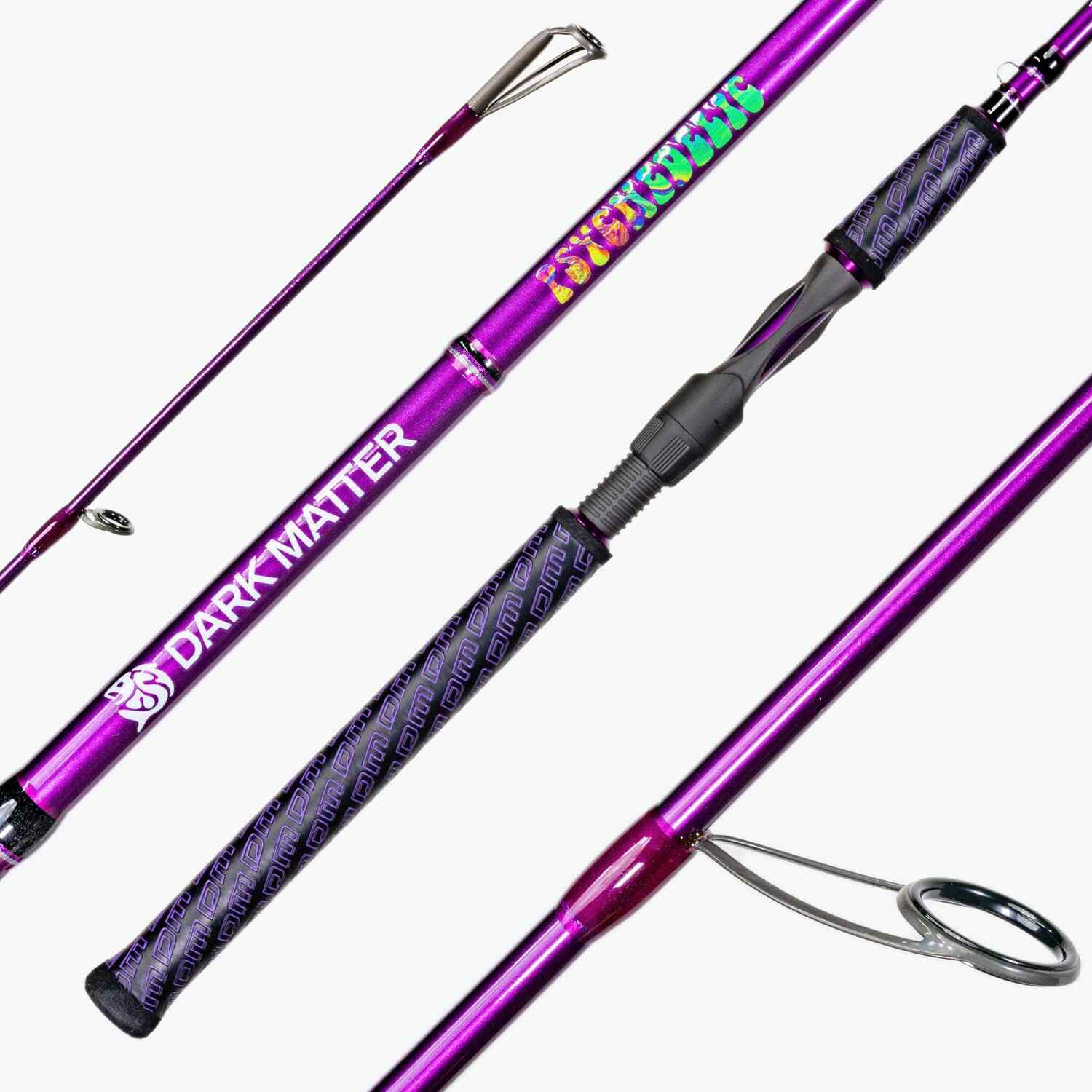 Dark Matter - Psychedelic Inshore Spinning Rods