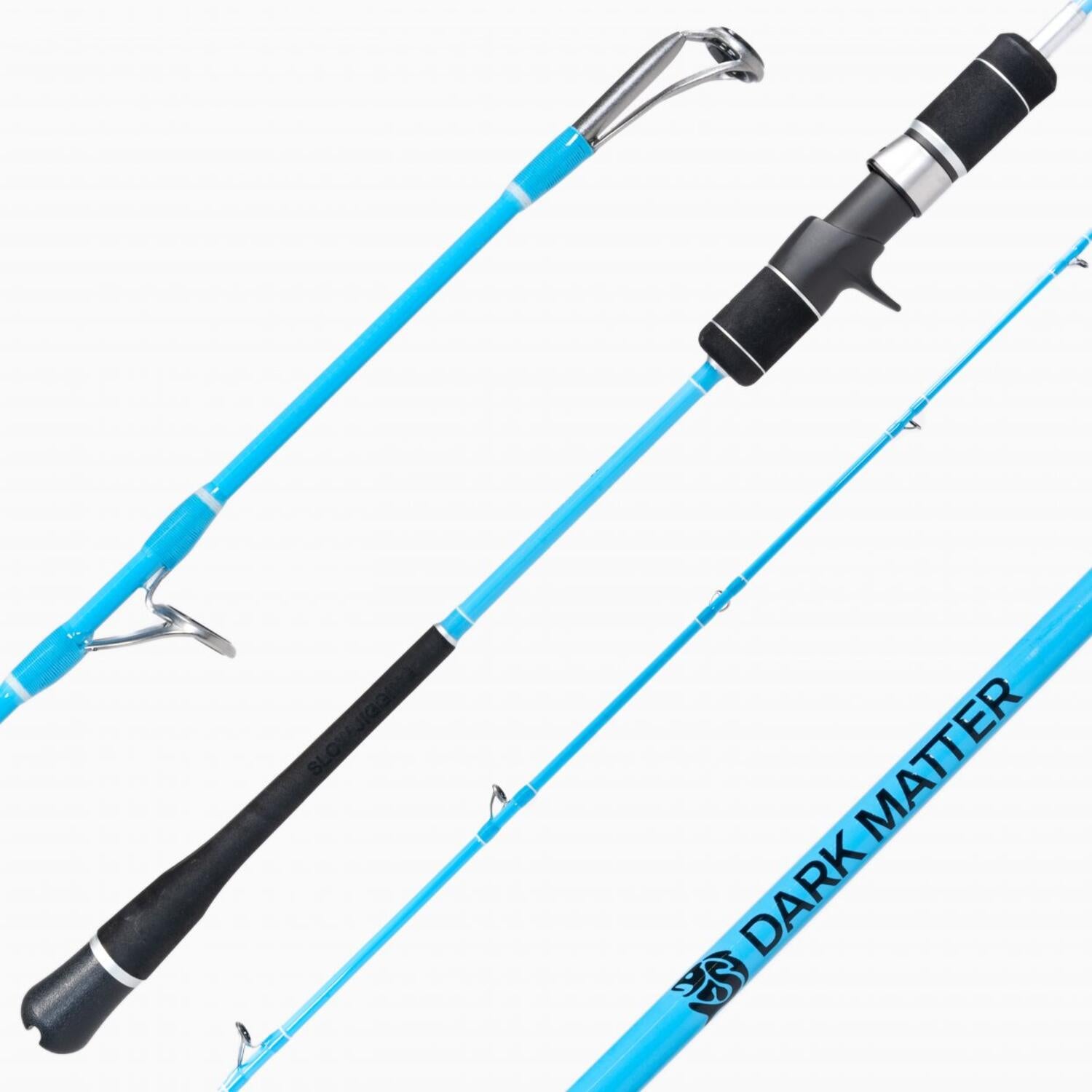 baitcaster slow jigging rod Dark Matter Planet X Slow Pitch Jigging Casting Rods