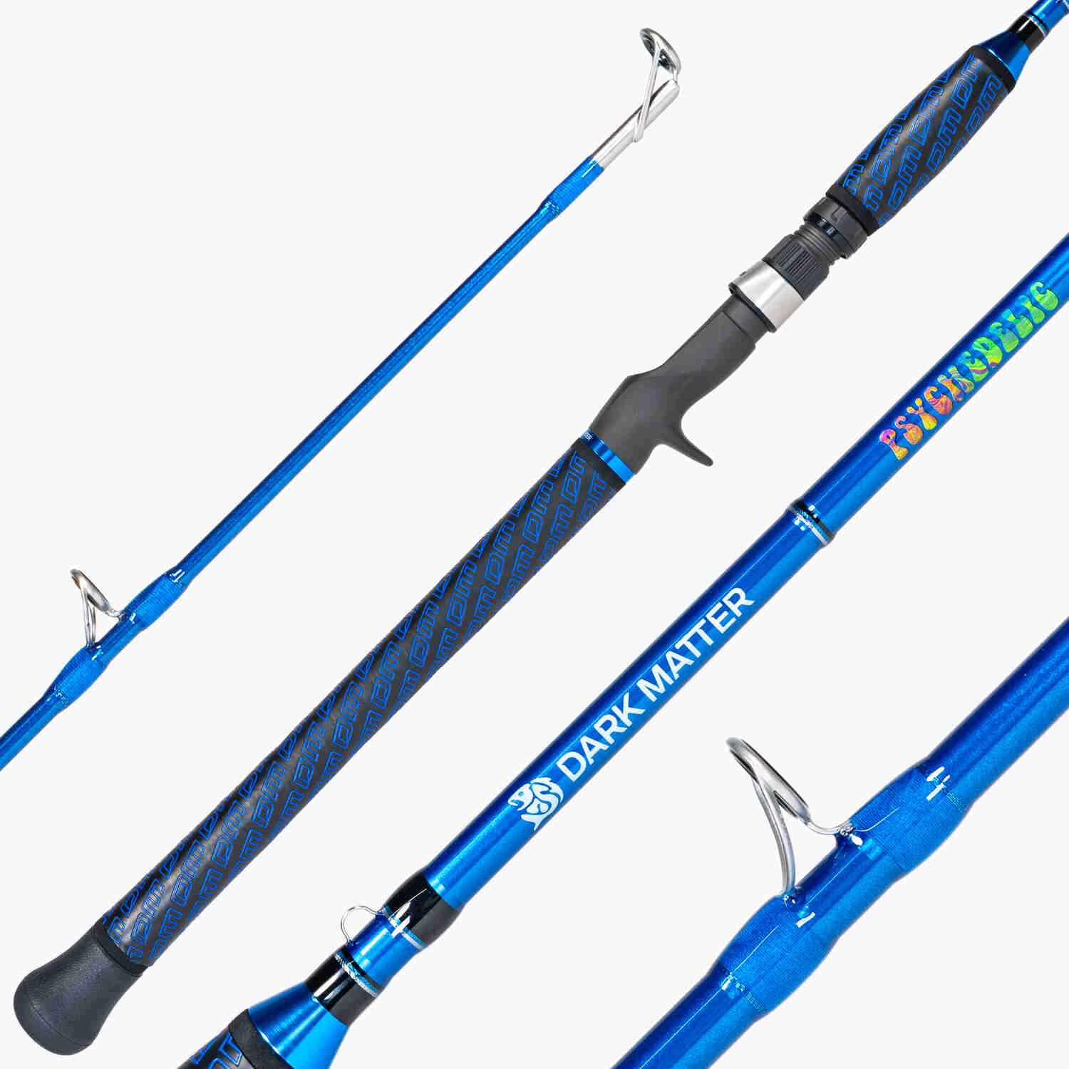 baitcast rods Dark Matter Psychedelic Casting Rods