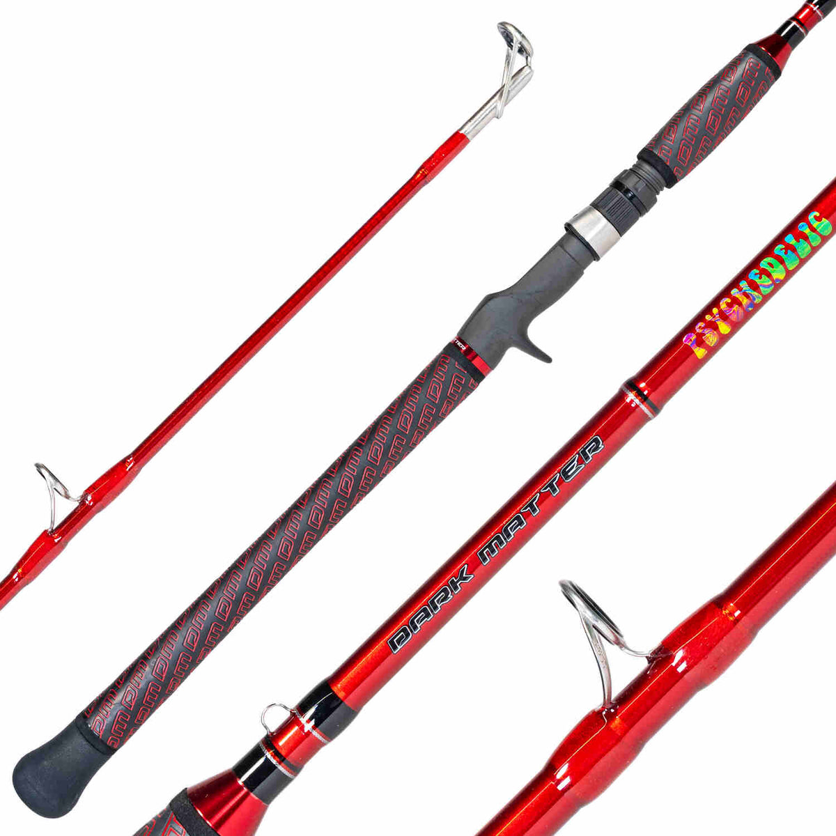 Dark Matter Psychedelic Casting Rods X Red
