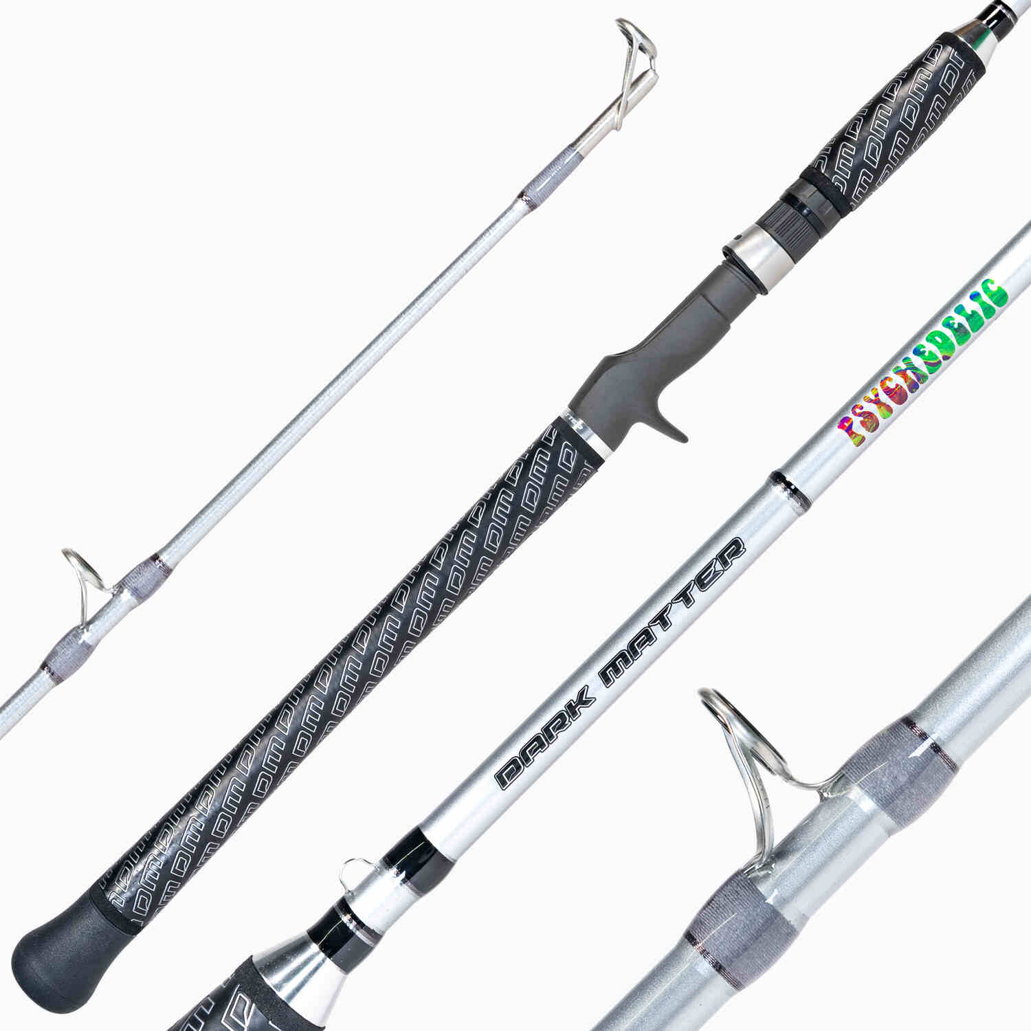 dark matter fishing pole Dark Matter Psychedelic Casting Rods