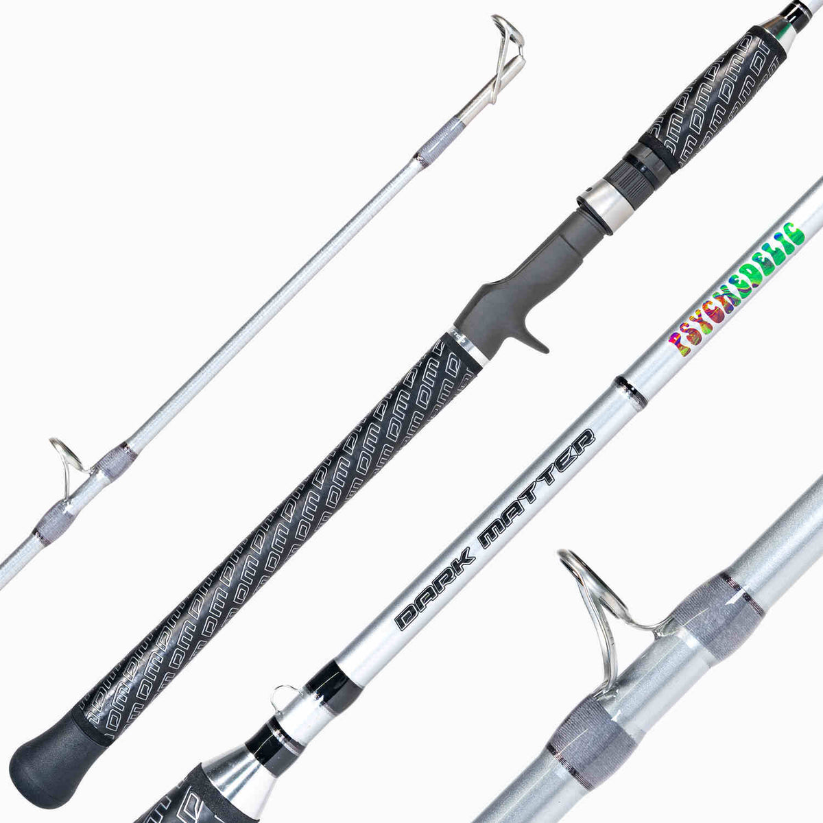 Dark Matter Psychedelic Casting Rods X Silver