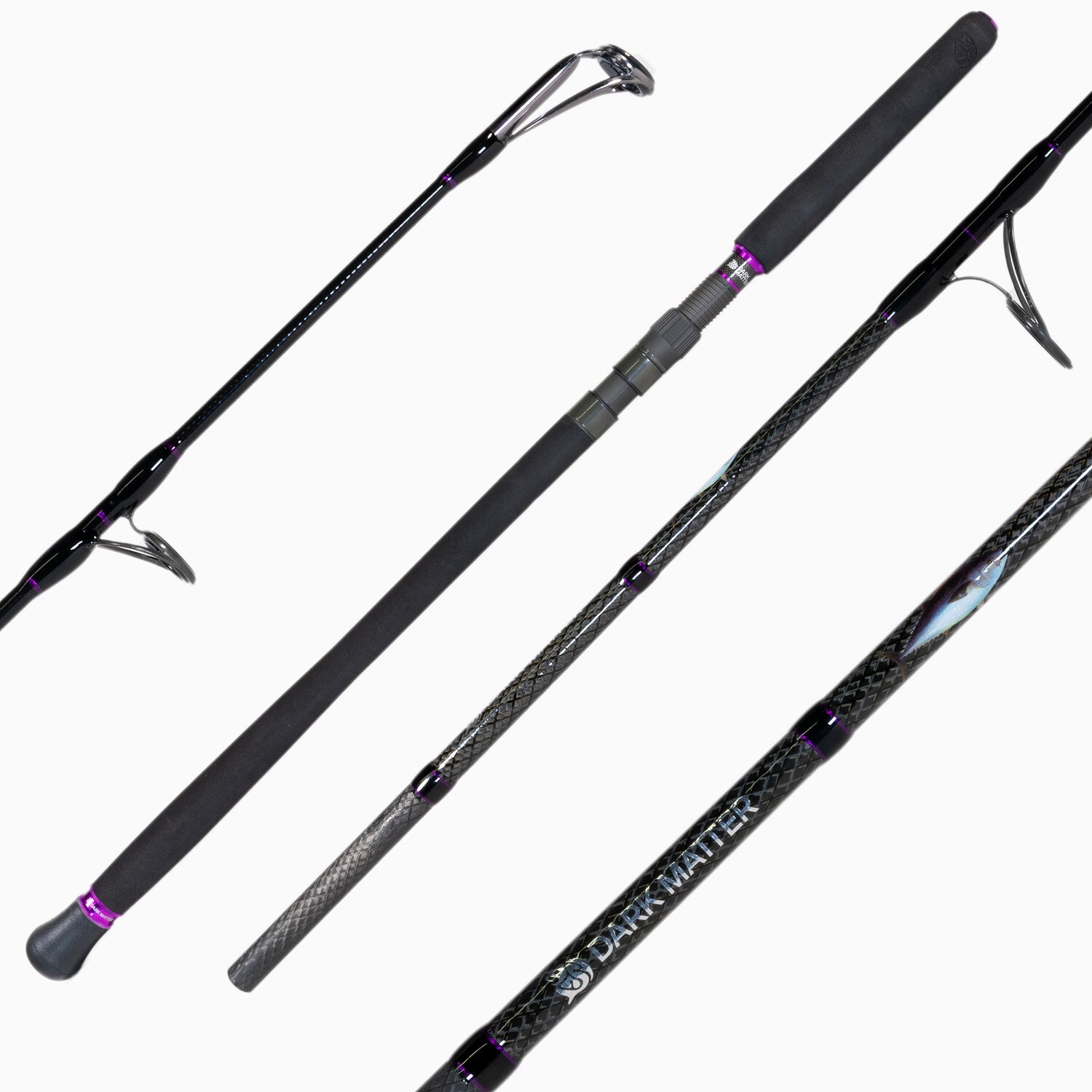 Dark Matter Tuna Popping Rods - J&H Tackle