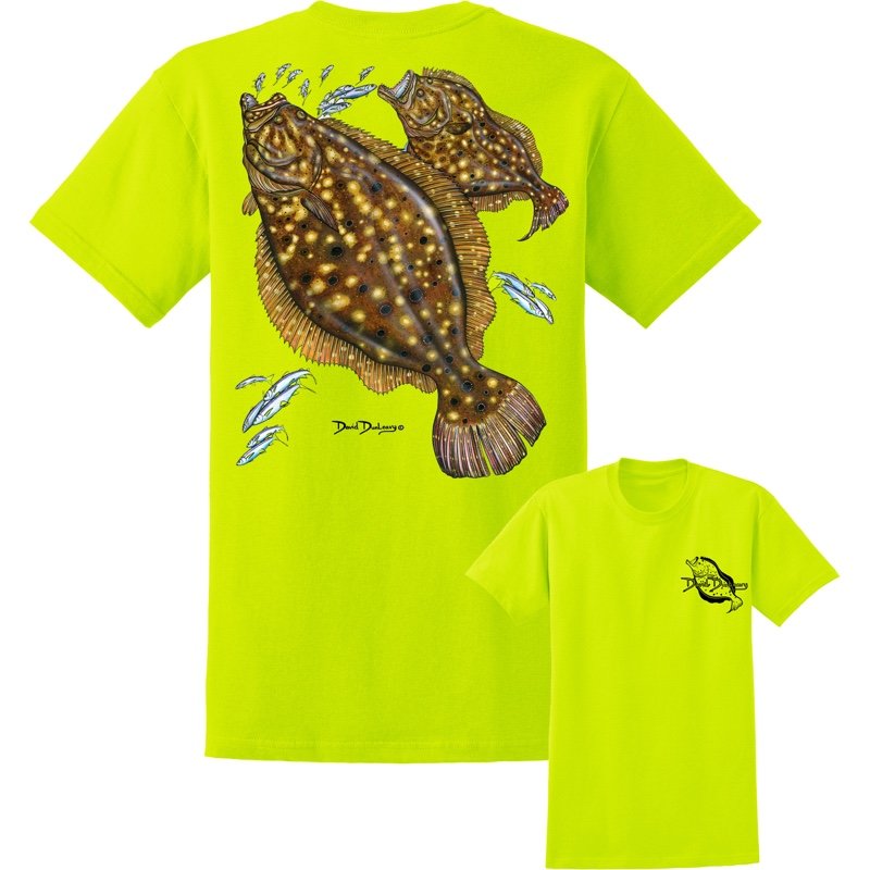 David Dunleavy Flounder Short Sleeve T-Shirt