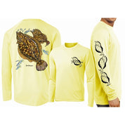 David Dunleavy Flounder Long Sleeve Performance T-Shirt