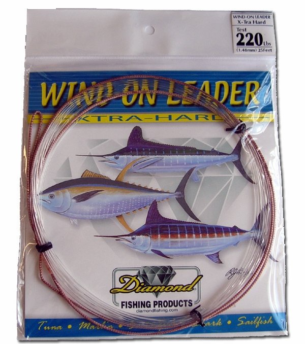 Diamond X-TRA Hard Wind-On Leaders