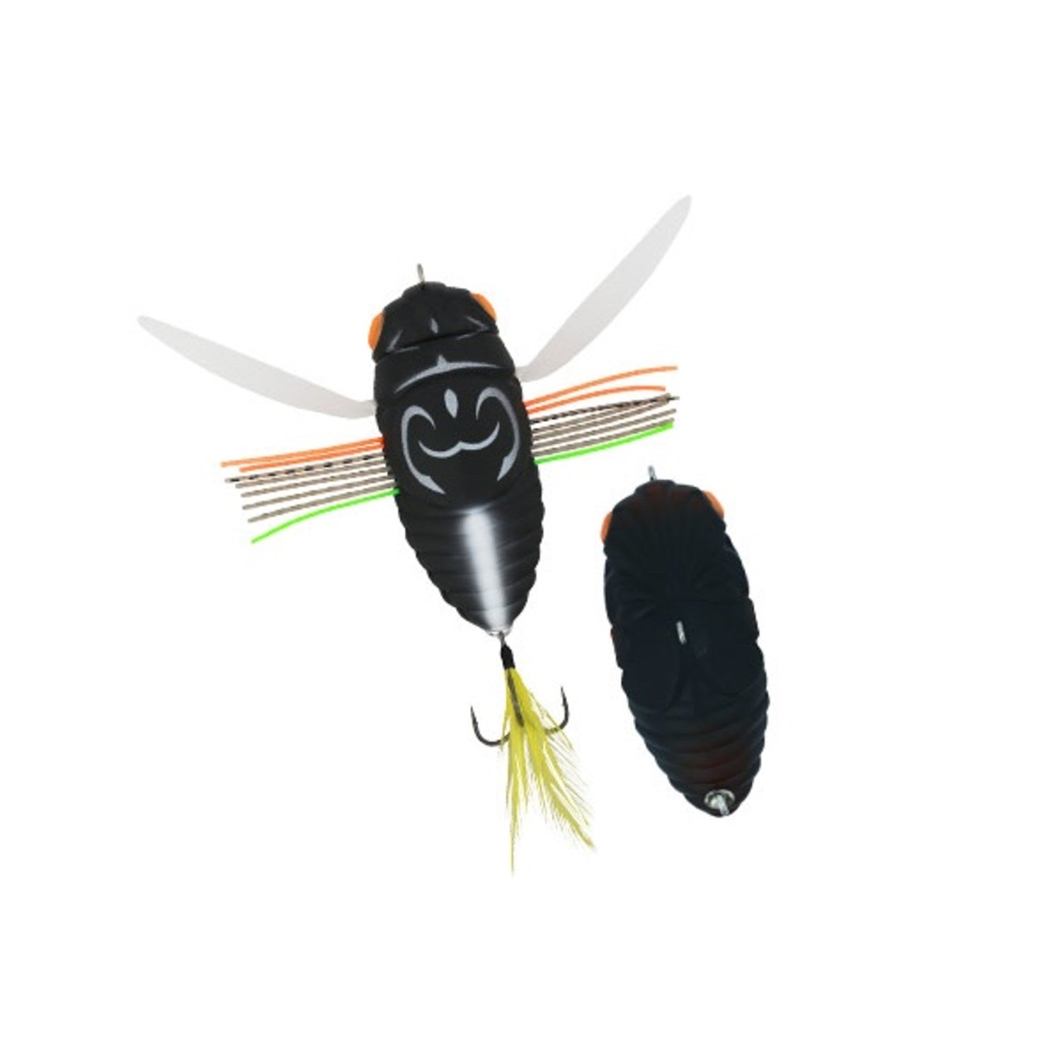 cicada bug fishing lure The Ripple the wings act as a breaking system JACKSON Finesse Topwater Fishing Floating