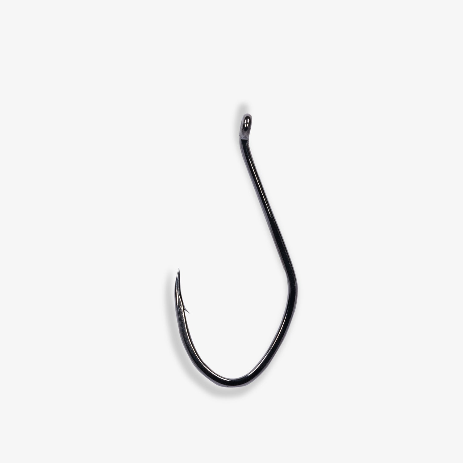 big fishing hook Gamakatsu River Bait The NS Black finish is durable and corrosion resistant Weighted EWG Hook (Size: 3/0,