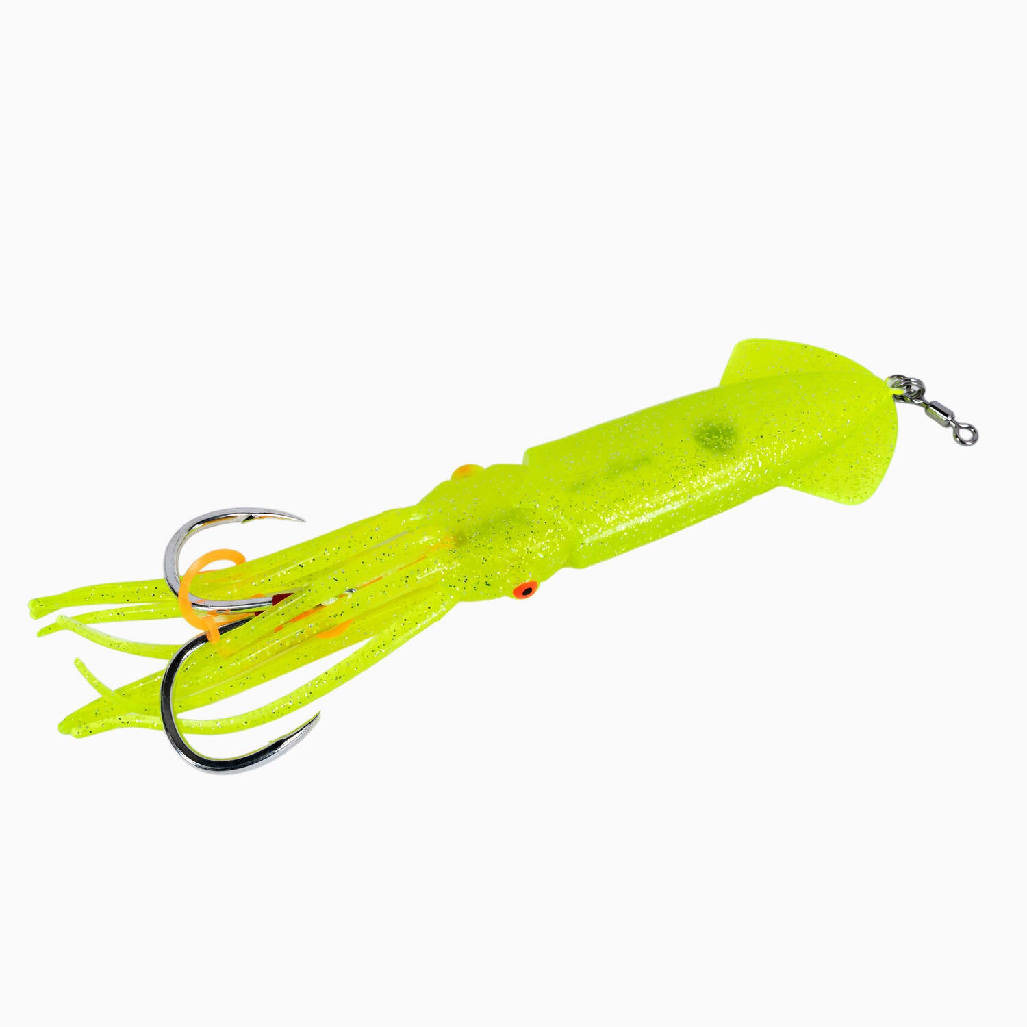 GoDeep MTK Squid Skirt Jig Yellow Glow