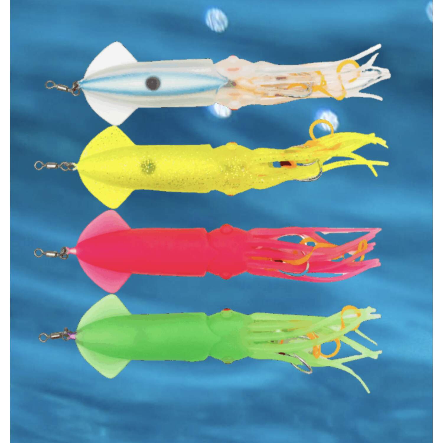 GoDeep MTK Replacement Squid Skirts – J&H Tackle
