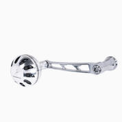 Gomexus 70mm Aluminum Spinning Reel Handle Silver Black