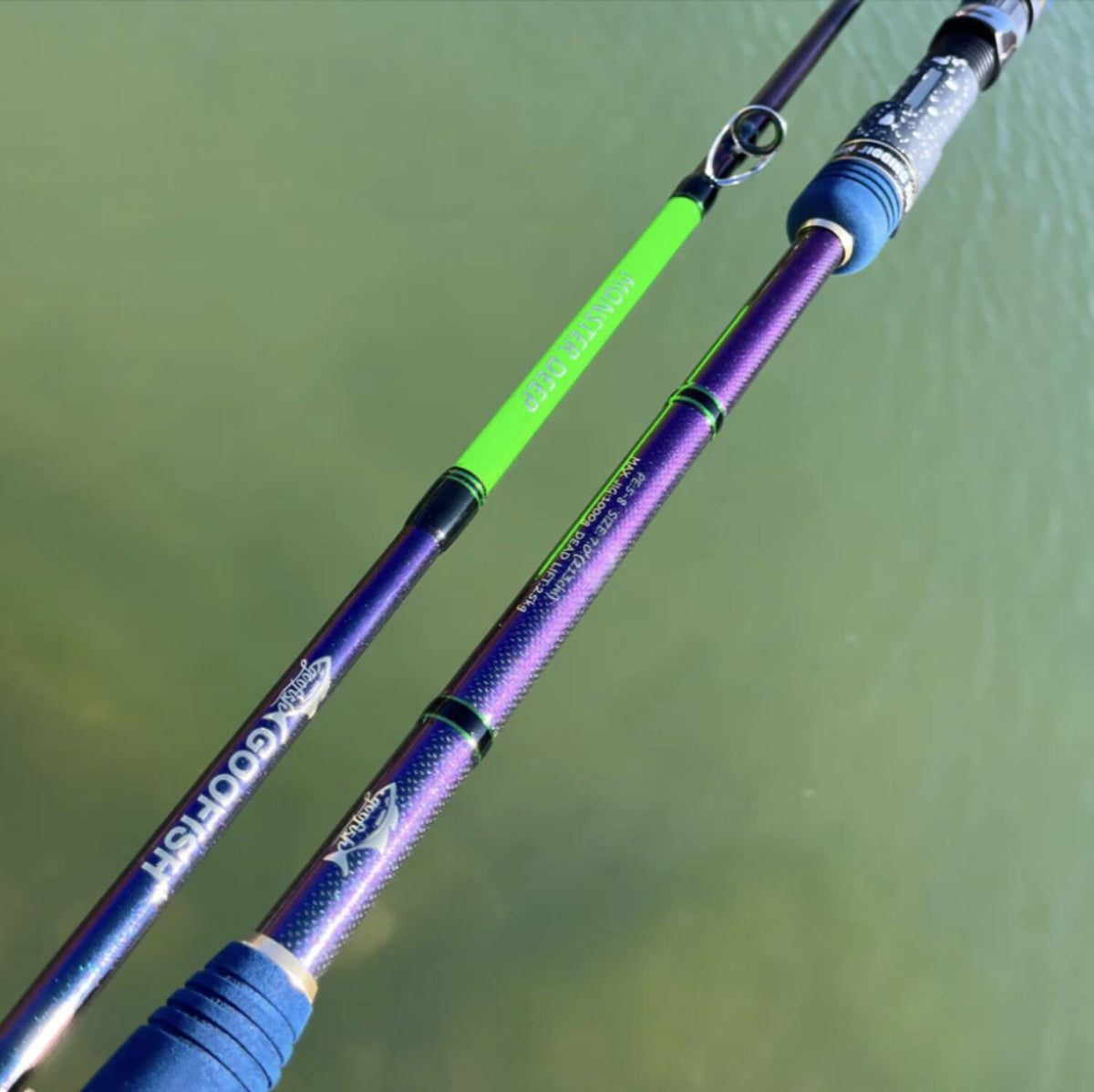 Goofish Monster Deep Jigging Casting Rod Purp