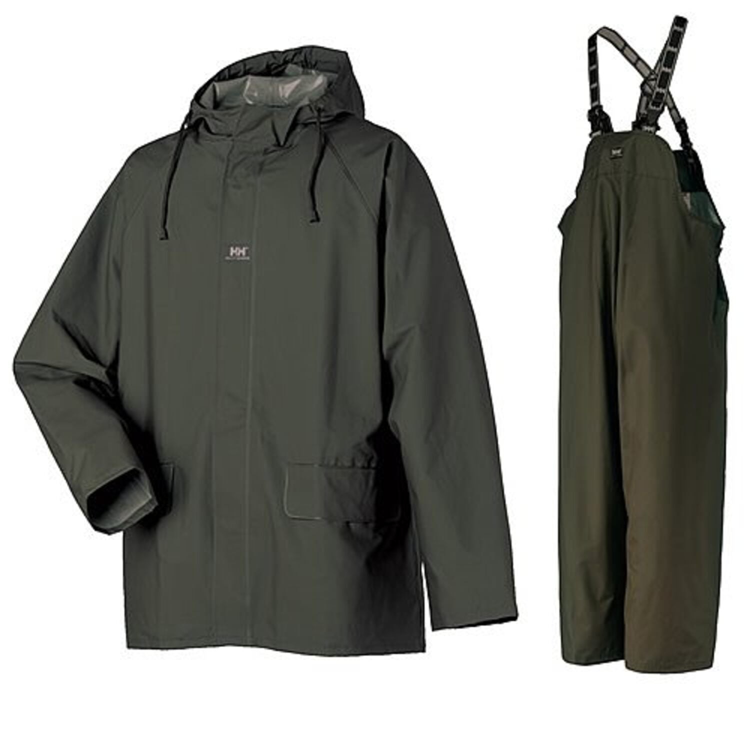 Helly Hansen Mandal Foul Weather Jacket and Bib Set J&H Tackle